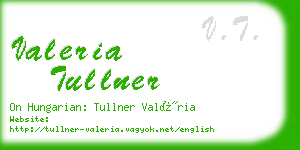 valeria tullner business card